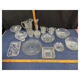 Pressed Glassware Items
