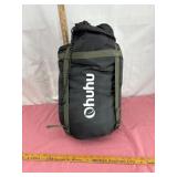 Ohuhu Black and Green Sleeping Bag