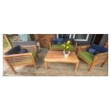 Safavieh Wooden Patio Furniture Set