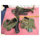 Leather Holster with Accessories