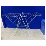 White Metal Folding Drying Rack