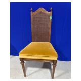 Wooden Chair with Cane Backrest