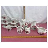 Royal Albert Rougefield Tea Set