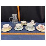 Teacups with Saucer Set