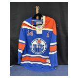 NHL Edmonton Oilers Old Time Jersey Hoody - #14