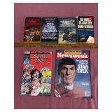 Star Trek Books and Magazines Set