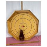 Octagonal Crokinole Board Game