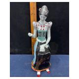 Hollohaza Hand-Painted Porcelain Figurine
