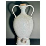 Ceramic decorative oil/beverage dispenser by