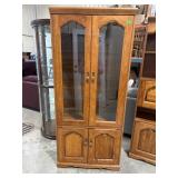 Display Cabinet With Glass Doors