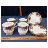 Royal Albert Old Country Roses Tea Set