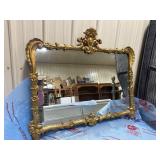 Gold Gilt Framed Wall Mirror