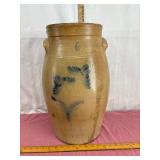 6-Gallon Stoneware Crock with Handles