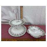 Royal Albert Bone China Dish and Stand