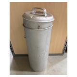 Metal Canister with Lid, Bridgetown