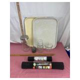 Household Items and Trays