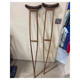 Wooden Crutches