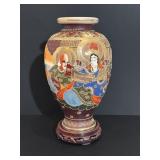 Satsuma Japanese hand painted vintage pottery