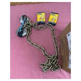 Heavy-Duty Chain With Padlocks