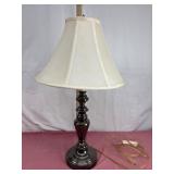 Metal Table Lamp with Shade