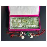 Jade pieces and Chinese Lucky charms (can be used