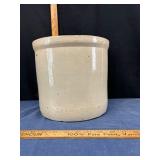 Stoneware Crock With Glazed Interior