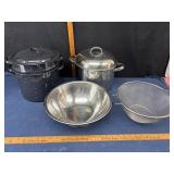 Cookware and Strainers