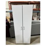 White Freestanding Storage Cabinet
