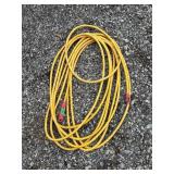Yellow Extension Cord with Plugs