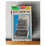 29-Piece High-Speed Steel Drill Bit Set