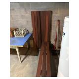 Foldable 5ft Picnic Table & 2 benches