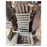 Wooden Storage Crates (6)