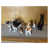 Ceramic Dog Figurines