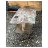 Rusty Steel Industrial Beam