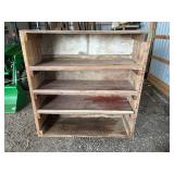 Wooden Shelving Unit