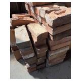 Stack of Reclaimed Red Bricks