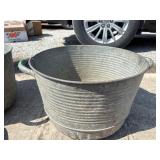 Galvanized Metal Wash Tub
