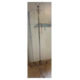 Chrome-Finished Coat Rack