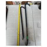 Two Heavy-Duty Crowbars