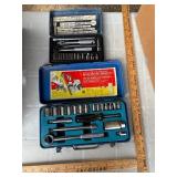 Three Ratchet Socket Tool Sets