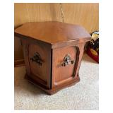 Hexagonal Wooden Side Table