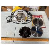 DeWalt Circular Saw with Blades
