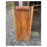 Vintage Wooden Mechanic Creeper