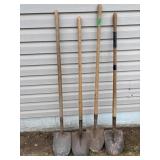 Wood-Handle Shovels