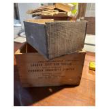 Wooden Canadian Ammunition Crate