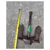 Rustic Cast Iron Boat Anchor