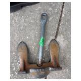 Rustic Metal Boat Anchor
