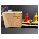 Bar-B-Q Mate Condiment Holder Set
