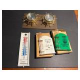 Thermometers, Barometers, and Rain Gauges