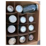 Blue Ball Mason Jars